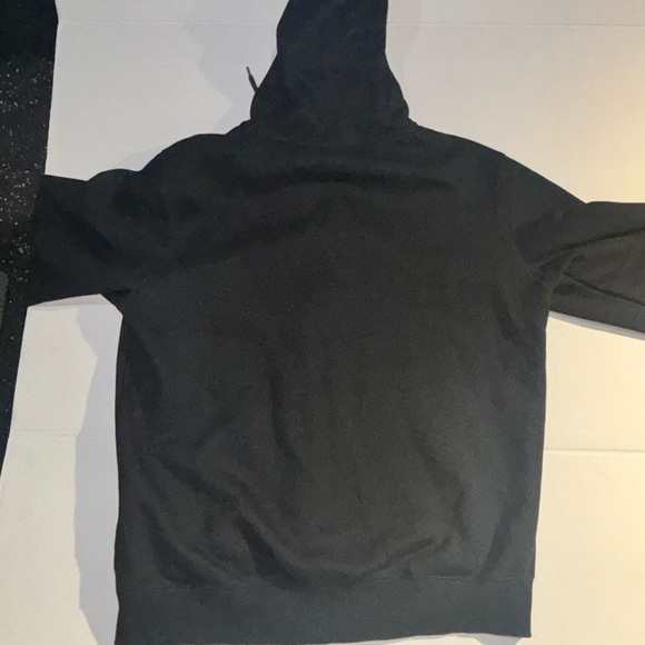 Disney Raya The Last Dragon Black Zip Up Sweatshirt Teal Lined Hood - Picture 2 of 8